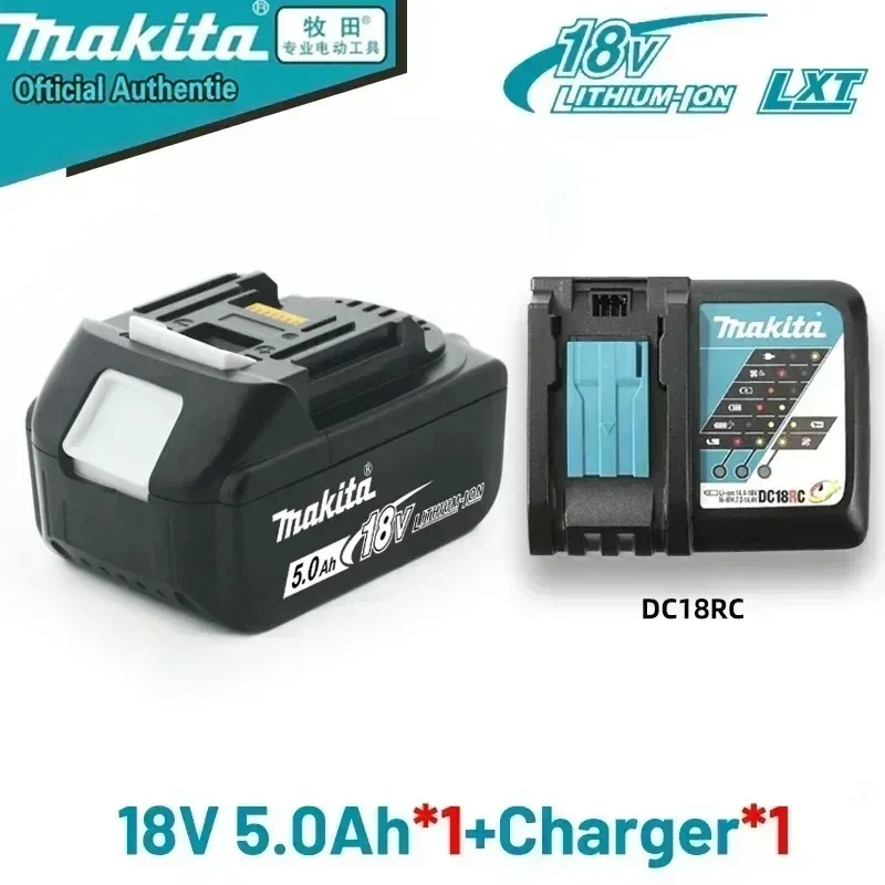 2025 Charger BL1860 Nabíjateľná batéria 18V 6.0AH lítium ión pre Makita 18V batériu 6AH BL1850 BL1880 BL1860B LXT400