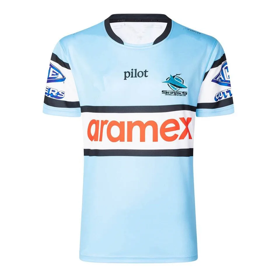 2025 Cronulla Sharks Men's Home Rugby Jersey Veľkosť: S-5XL (Názov a číslo tlače)