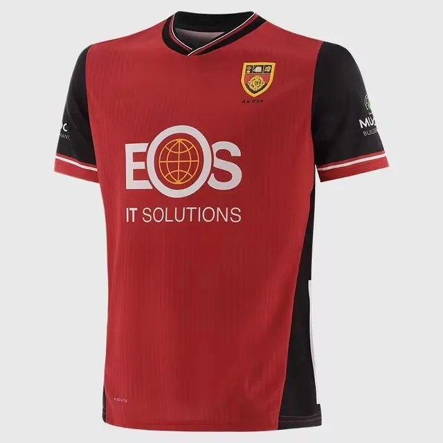 2025 Down GAA Home Mens Rugby Jersey Veľkosť: S-3XL (Názov a číslo tlače)