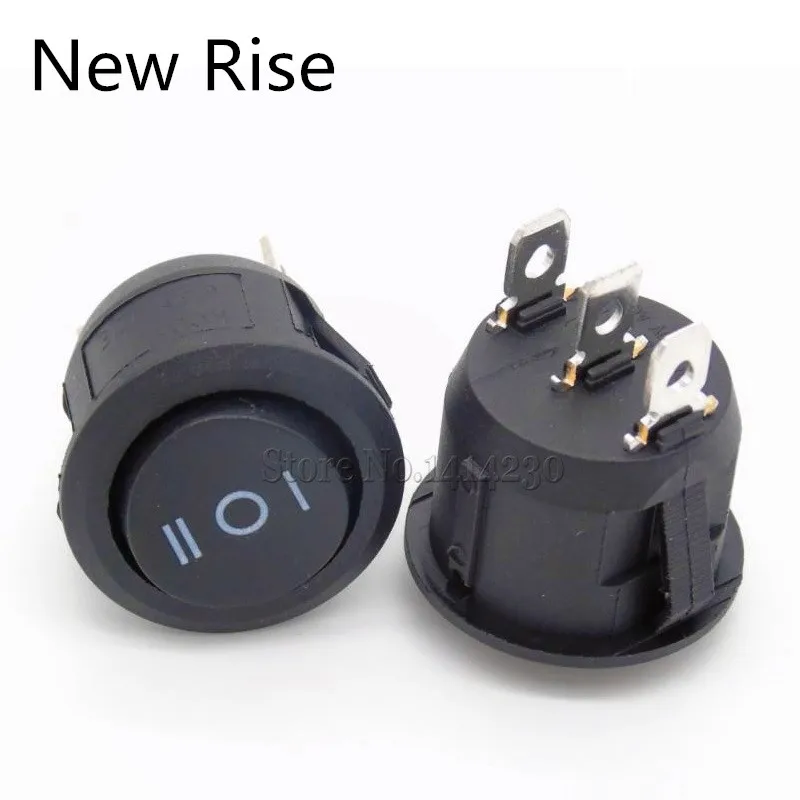 2025 HOT PREDAJ HORKY Vysoko kvalitný spínač ROCKER BLACK 3 POLOŽKA SPDT Snap-in ON-OFF-ON-OF-ON-OF-OF-ONP-OF-ONP-OF-ONP-ONPONTION 10A/125V 6A/250V AC