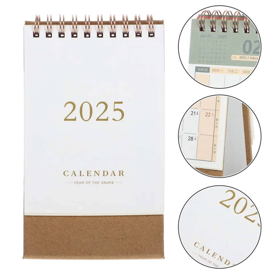 2025 KALENDÁRNE DOSK KANADAR OFFICKÁ PRÍSLUSA DEKORÁCIA DEKOPTOP MOCAK DECORATION HOMESON DECORATE DETICATE