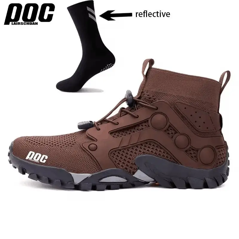 2025 LaIrschdan Poc Cycling topánky MTB Road Bike Sneakers Cleat Non-Slip Pánske horské obuv