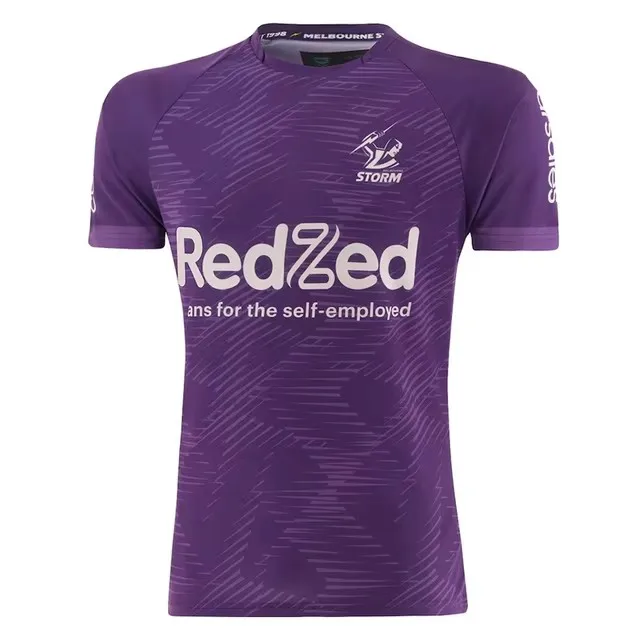 2025 Melbourne Storm Men's Training Rugby Jersey Veľkosť: S-XL-5XL