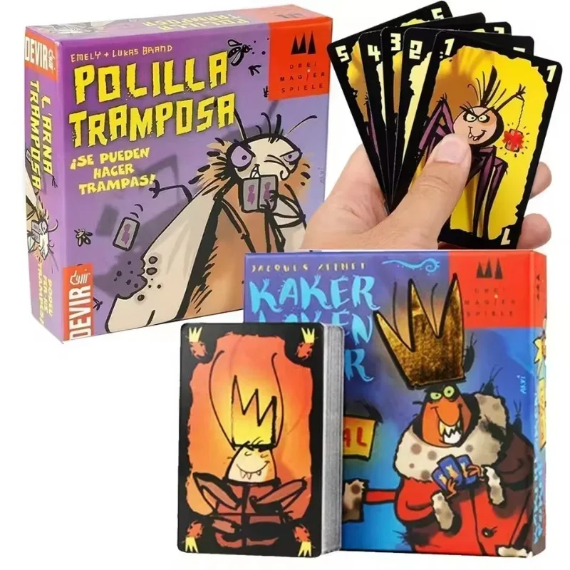 2025 Mogel Motte Polilla Tramposa Card Game Devir-Game Moth Cheate /Royal Xiaoqiang Cheating Moth Moth Recreation & Entertainment