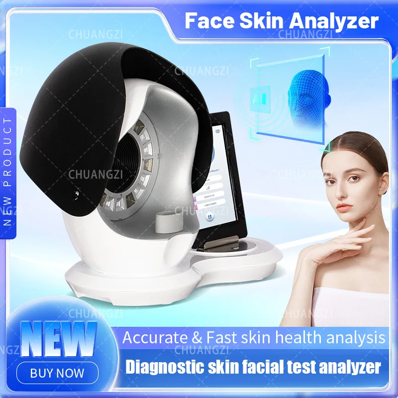 2025 najnovší analyzátor pokožky AI inteligentný obrazový prístroj detektor detektora Magic Mirror 3D Digital Analysis Machine Product
