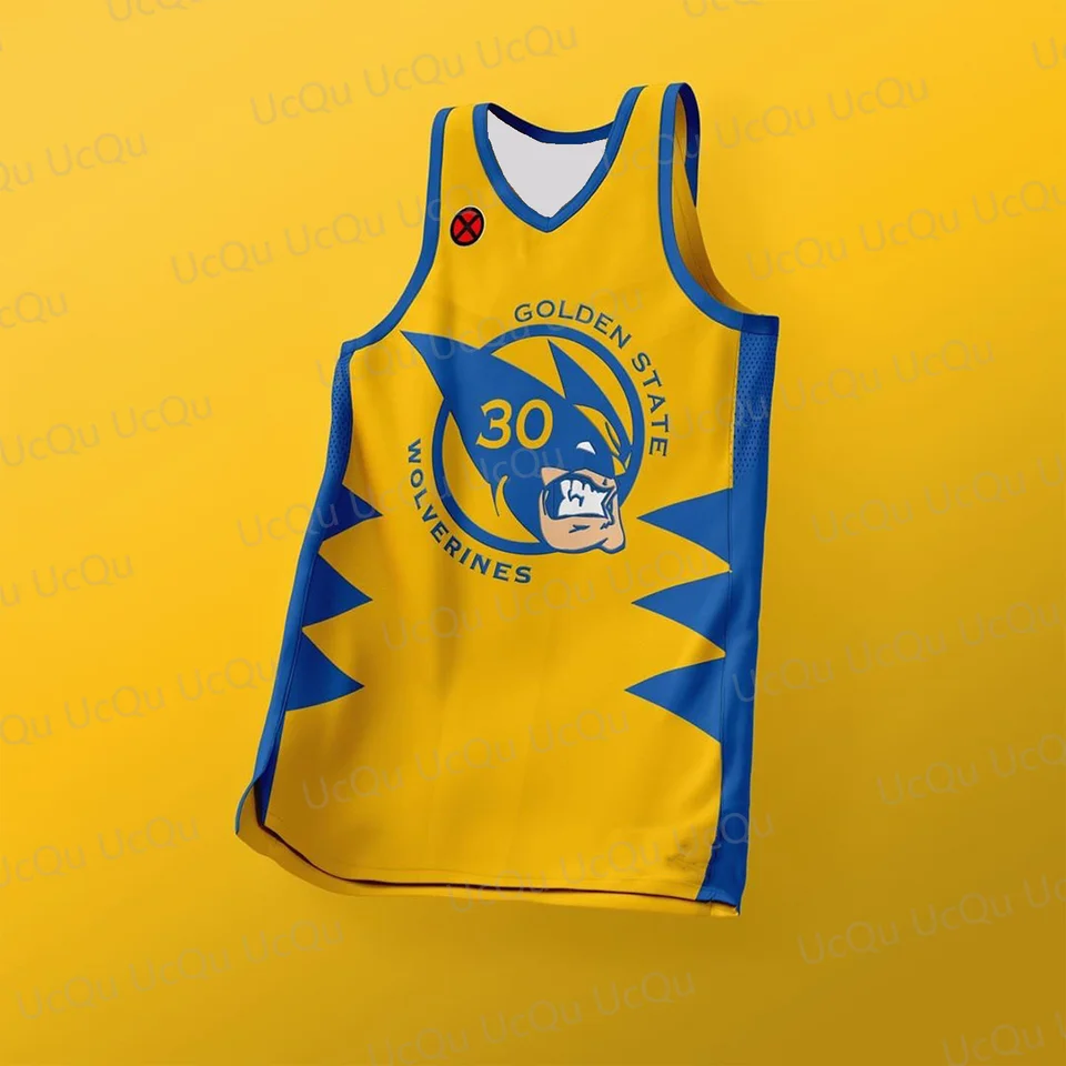 2025 New Arriavl Deadpool/Wolverine Special Design Sport Jersey pre dospelých/detské tankové vesty Nadmerná basketbalová dres
