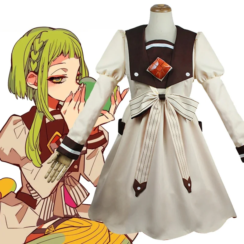 2025 Newanime Jibaku Shounen Nanamine Sakura Kostým viazaný na toaletu Hanako Kun Cosplay šaty Halloween Part AA