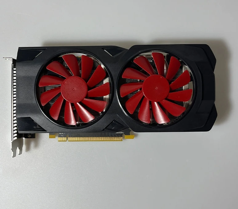 2025 Nová grafická karta RX588 X16 3.0 Nezávislá grafická karta duálny ventilátor chladiča Desktop Computer Graphics Card 8G