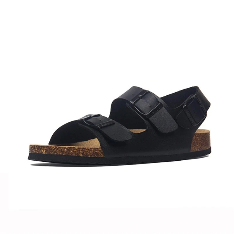 2025 NOVÉ SANDALS MEN Summer topánky Pár pláž Cork módne príležitostné vonkajšie neklinky