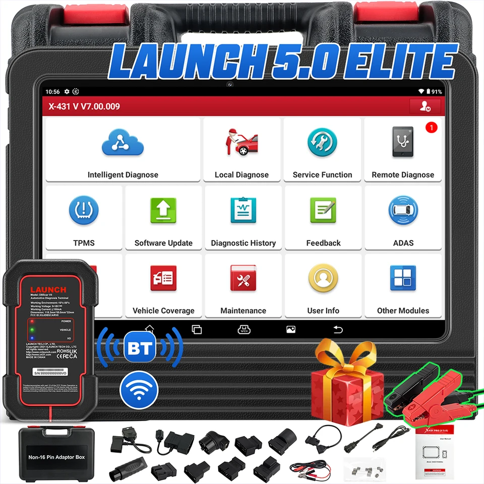 2025 Nové spustenie X431 PRO V 5.0 Diagnostické nástroje CAR SPORTY CANFD a DOIP ECU CODING FCA AUTO AUTOUTH OBD OBD2 SKENER SKENER ELITE SKENICKÝ NÁZOV