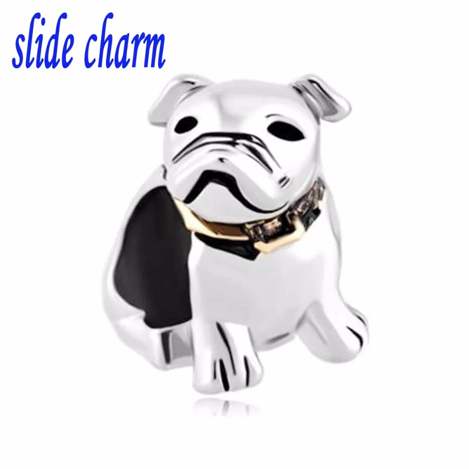 2025 Nové šmykľavé kúzlo Doprava zdarma Norfolk Terrier Animal Links Fit Pandora Charm náramok Matka milenec vianočný darček