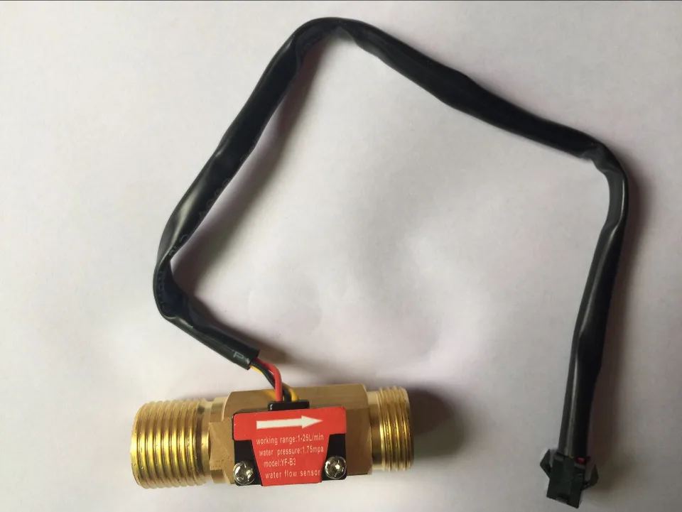 2025 NOVÝ 66 mm G1/2 MASILNÁ MESIACE HALL HALL Efekt prietoku vodného prietoku 1-25 l/min
