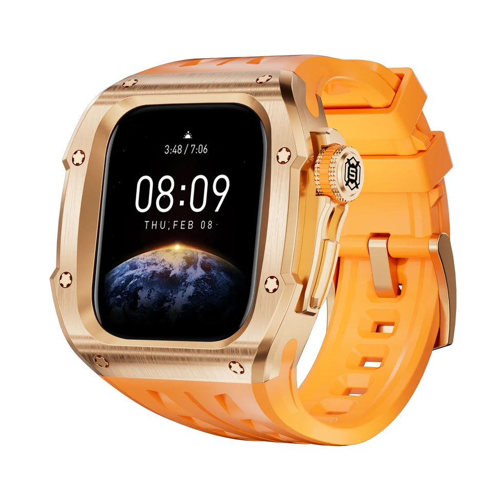 2025 Nový príchod puzdro z nehrdzavejúcej ocele pre Apple Watch S10 46 mm Trvalá ochrana proti špičke