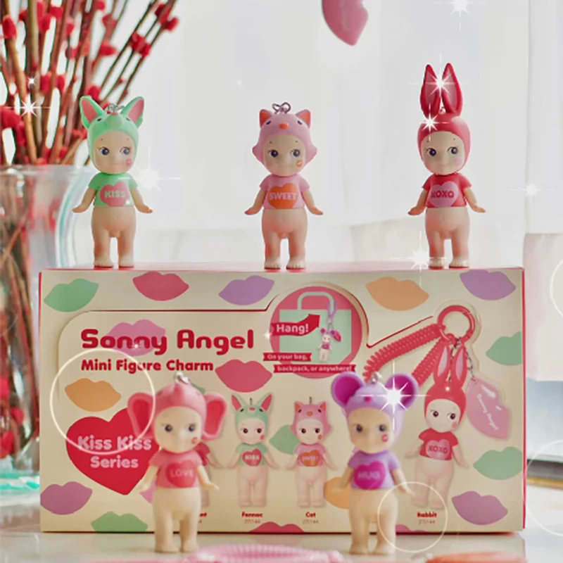2025 Nový Sonny Ange Kiss Series Mystery Box Fashion Blind Box Kawaii Dekorácie Mini postava Kúzlo narodeniny darček