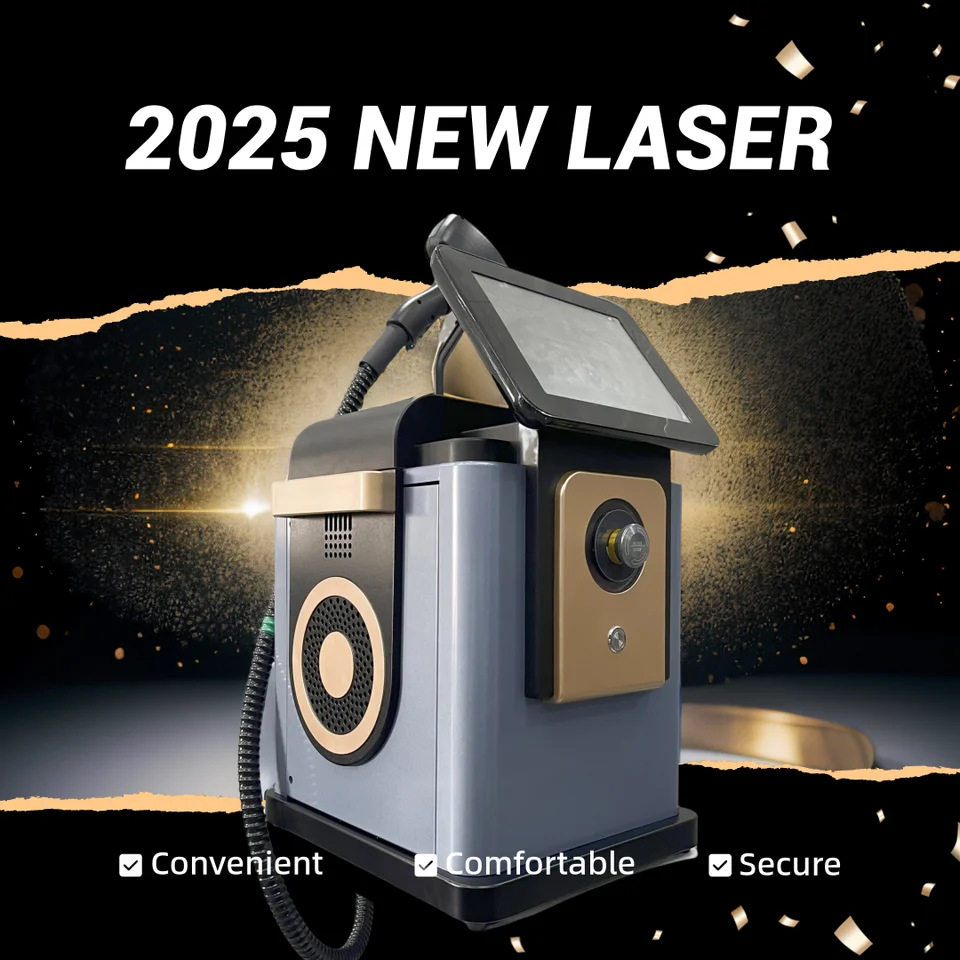 2025 Nový sopránový laserový ľadový platinový chladiaci systém starostlivosti o pleť 808nm Diódový laserový stroj na odstraňovanie chĺpkov -Vlna 3000 W 4000W