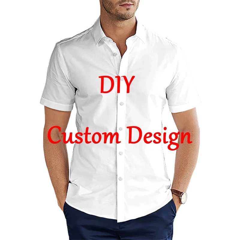 2025 Personalizované vlastné 3D tlačené tričko pre mužov DIY Design Beach TREATS tričko Prispôsobené polo tričká