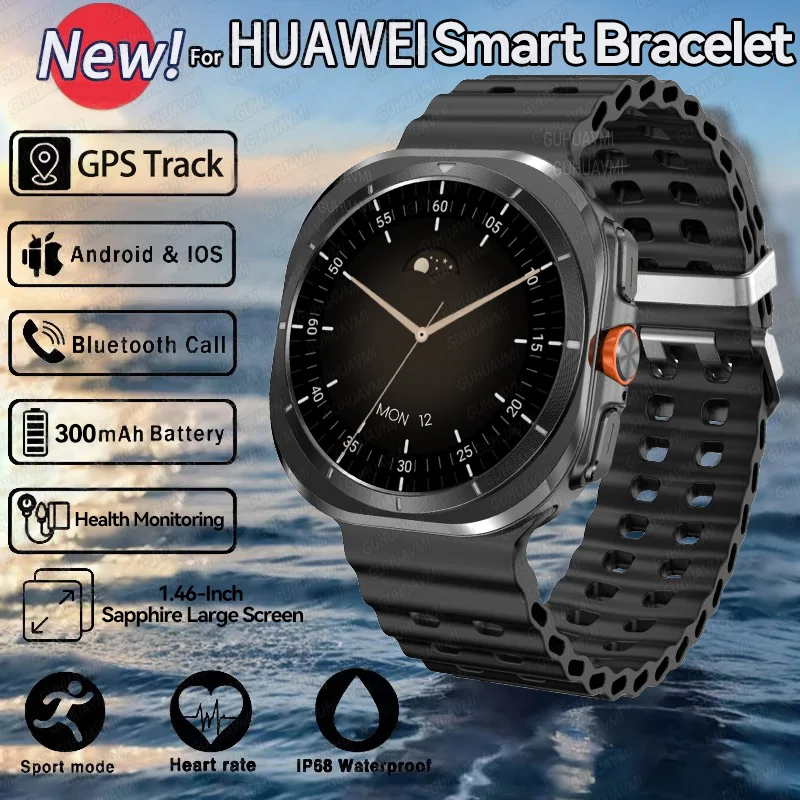 2025 pre Samsung Watch Ultra 32 GB Memory Local Music Bluetooth Call Compass 3D menu Bluetooth Smart Watch for Samsung Galaxy 7