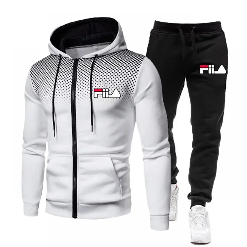 2025 Pánske súpravy mikiny+nohavice jesenné športové obleky Príležitostné mikiny Tracksuit Sportswear Male Male Casy Sports Jacking Jogging Suits