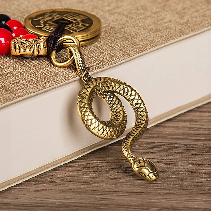 2025 Čínsky zverokruh had ox drak Dragon Lucky Keychain Prívesok Creative Fortune Car Keyring Accessories Women Men Bag Charm Darček