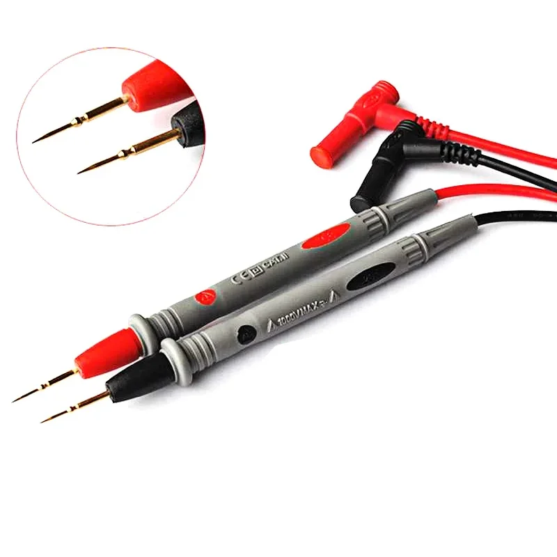 20A Multimeterový testovací vedúci pre LCD Digitálna univerzálna sonda Testovací prístrojový prístrojový kábel Multimeter tester tester tester Voltmeter Tester