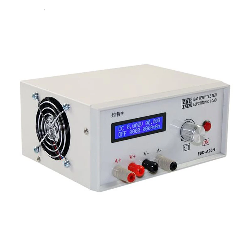 20A tester kapacita batérie Elektronický zaťaženie testera Vypúšťací meter EBD-A20H