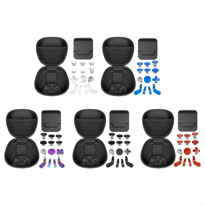 20CE Complete Component Pack for Series 2 Game Controller Zahŕňa nabíjanie nabíjania nabíjania Dock Tummsticks Paddles