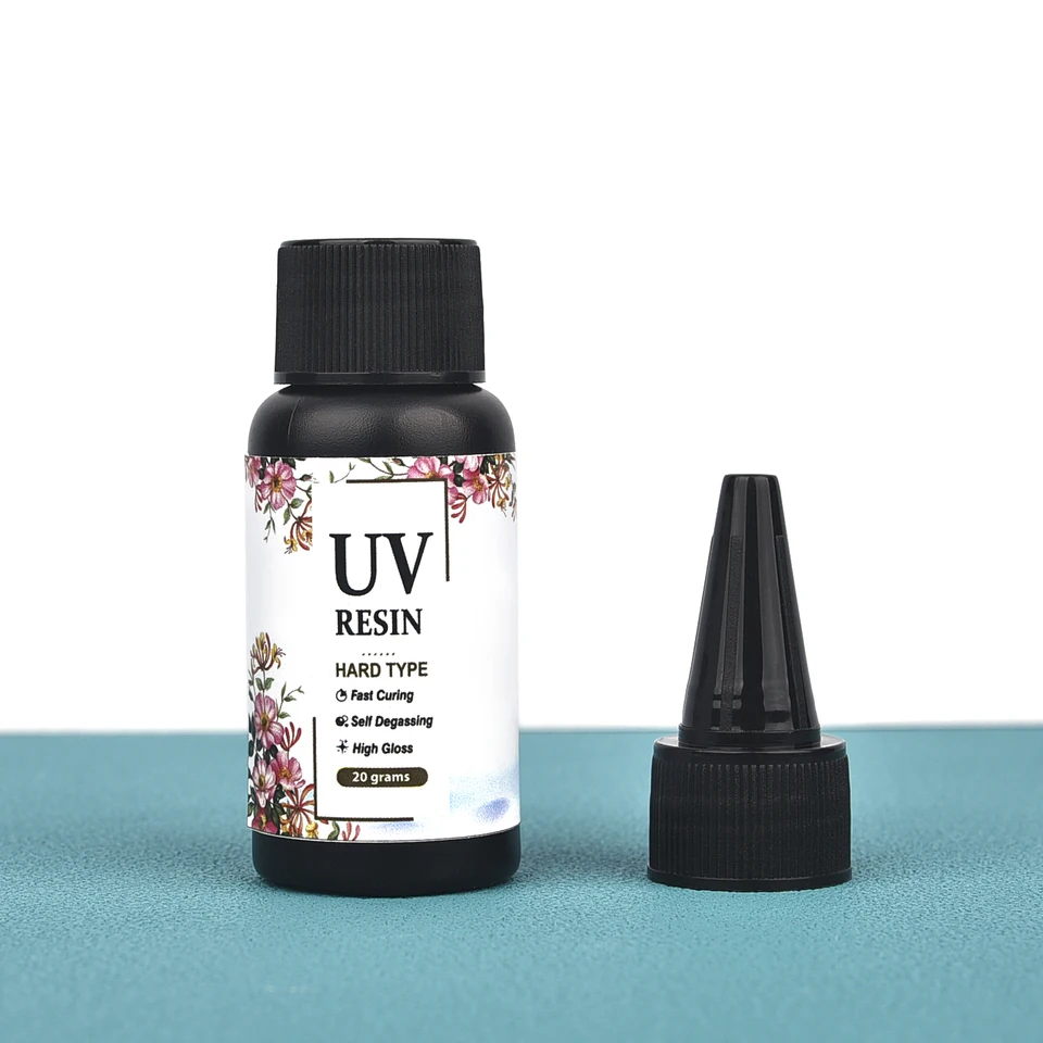 20g/50 g/100 g UV epoxidová živica lepidla DIY šperky, vďaka čomu je vysoká priehľadná rýchla sušiaci