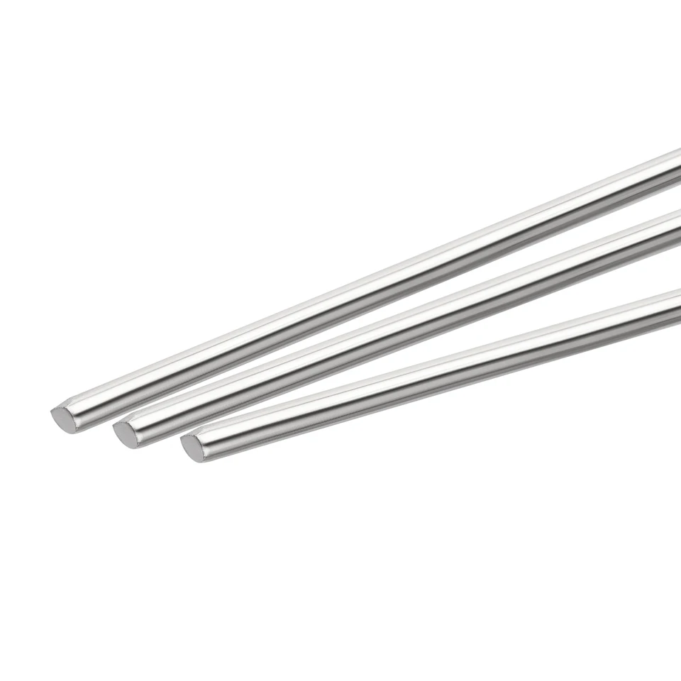 20ks 304 Nerezové nápravy tyče prúty Lineárny okrúhly hriadeľ 1/1,5/2/2,5 mm dĺžka 100 až 250 mm DIY Modelové lietadlá Príslušenstvo