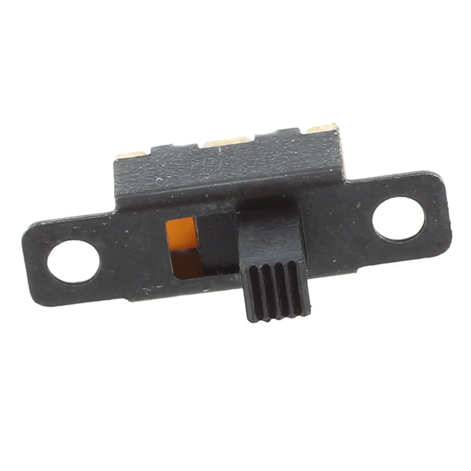 20ks 5V 0,3 Mini veľkosť čierneho spínaču SPDT pre malé elektronické projekty pre domácich majstrov