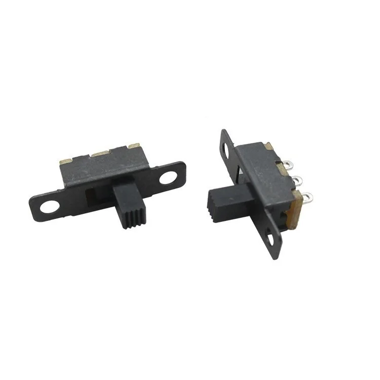 20ks 5V 0,3 Mini veľkosť čierneho spínaču SPDT pre malé elektronické projekty pre domácich majstrov