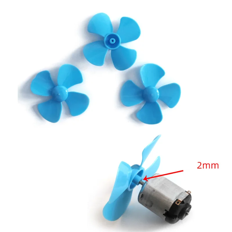 20ks 604 4-čepeľová vrtuľa Fit 2212 2216 Motor pre modelovanie veterného vozidla Malé ventilátor DIY vrtuľník