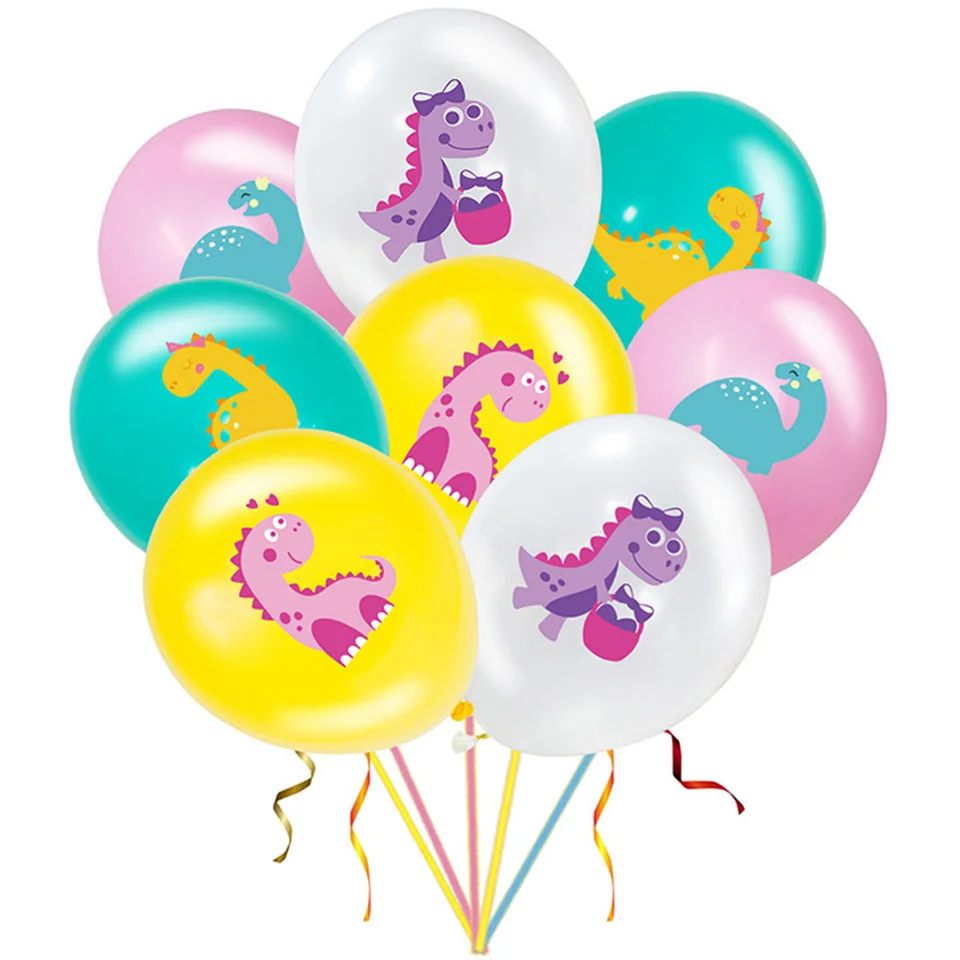 20ks Dinosaur Latex Balóny 12 palcov Dinosaur Party Dekorácie Kid