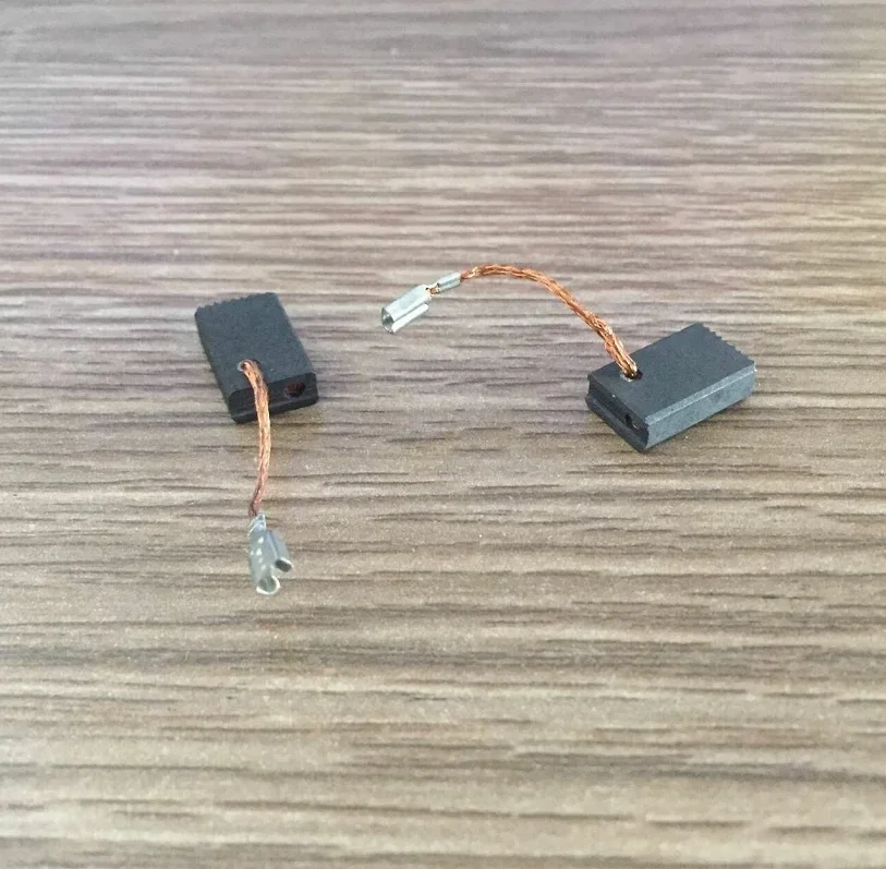 20ks elektrickým motorom uhlíkové kefy 5x10x15 mm automatické vypnutie (vyčerpané kefou)