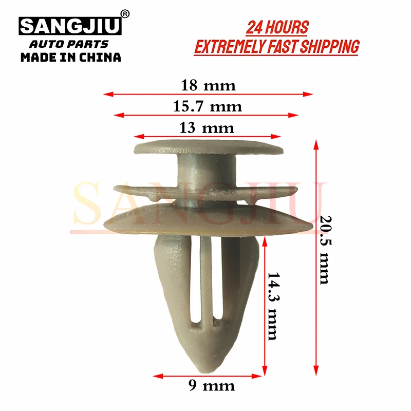20ks kompatibilné s Nissan Infiniti Altima Quest Sentra Murano Frontier Cube Maxima Panel Clips 01553-07111