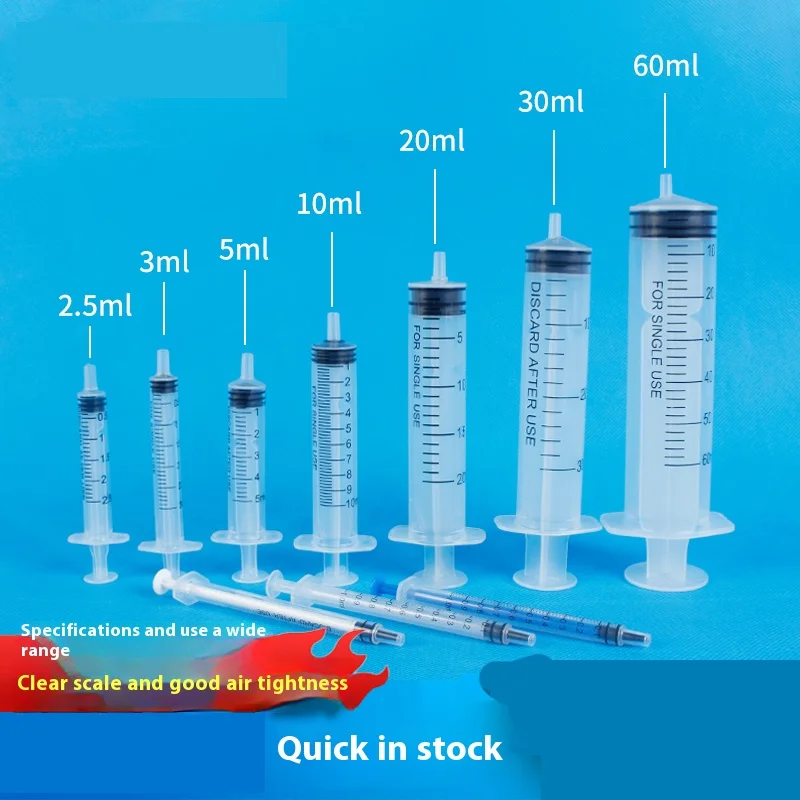 20ks malá veľkosť rovná sýr 1 ml 3 ml 5 ml 10 ml plastových injekčných striekačiek Nástroje výživovej injekčnej striekačky Sampler Mervacie časti nástrojov