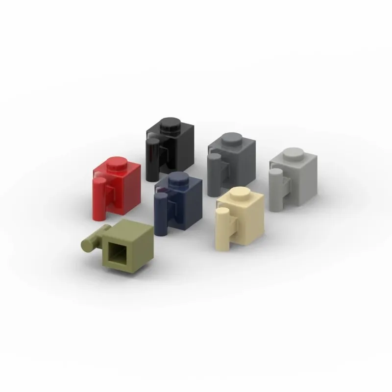 20ks MOC Parts 2921 Tehla Špeciálna 1 x 1 s rukoväťou kompatibilnou tehlami DIY Assmble Building Blocks Buildes častíc detská mozgová hračka Darček