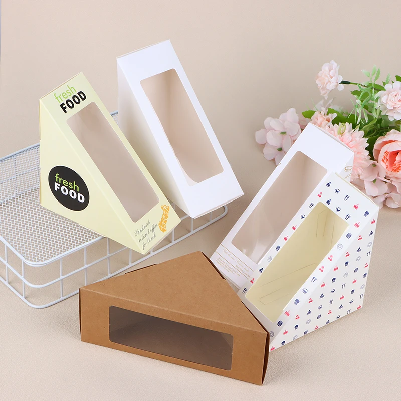 20ks sendvičové obalové boxy Toast Toast Pečenie pečiva papierové papierové papiere