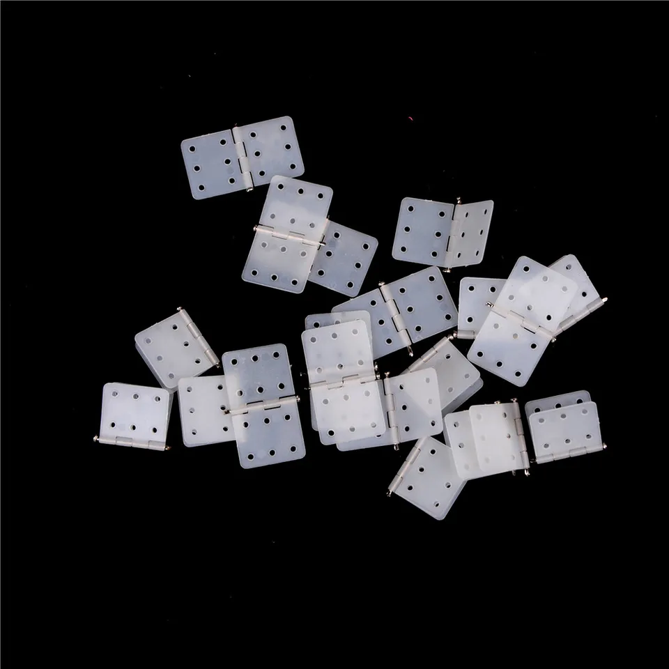 20ks/šarža Nylonové rovinné pánty pre RC lietadlo 16*27 mm pre RC lietadlové diely Model Aeromodelling Výmena