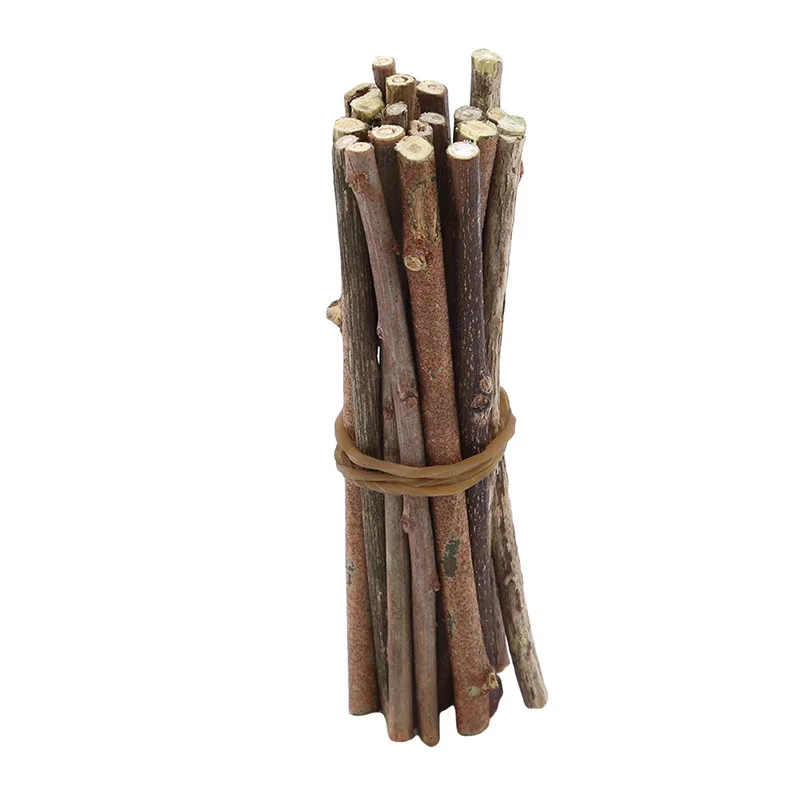 20ksová drevená palica Prírodná Willow Branch Log Discs Sticks DIY Crafts Dodávky pre svadobnú párty na pozadí maľba dekorácia