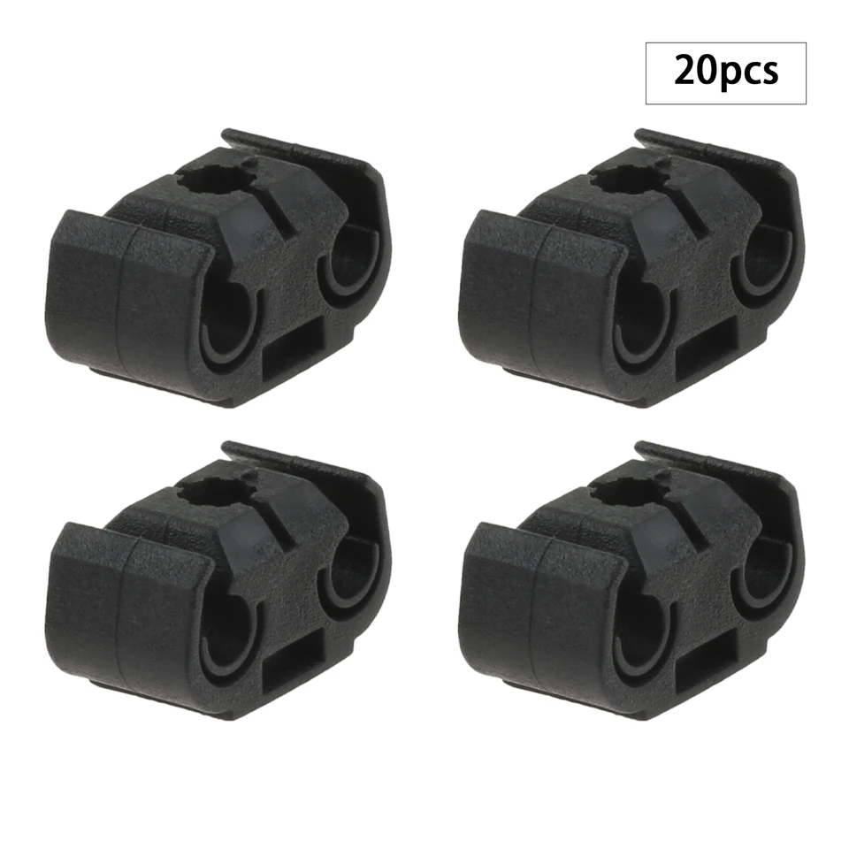 20ksové brzdové linky automobilu Hose Clip Double Cable Conp Cons pre Passat Golf Jetta Audi A4 A6 A6 sedadlo Ibiza Leon Skoda Octavia 811611797
