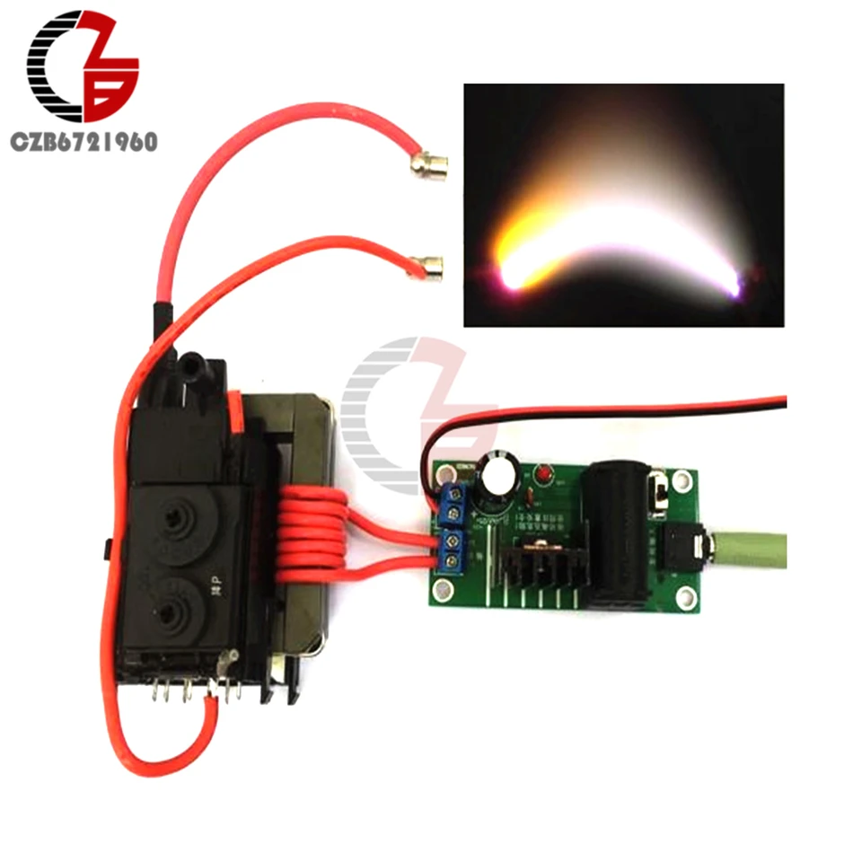 20KV ZVS Tesla Coost Booster Vysoké napätie Generátor Modul Driver Board Plazma Music Arc Reproduktor DIY Kit