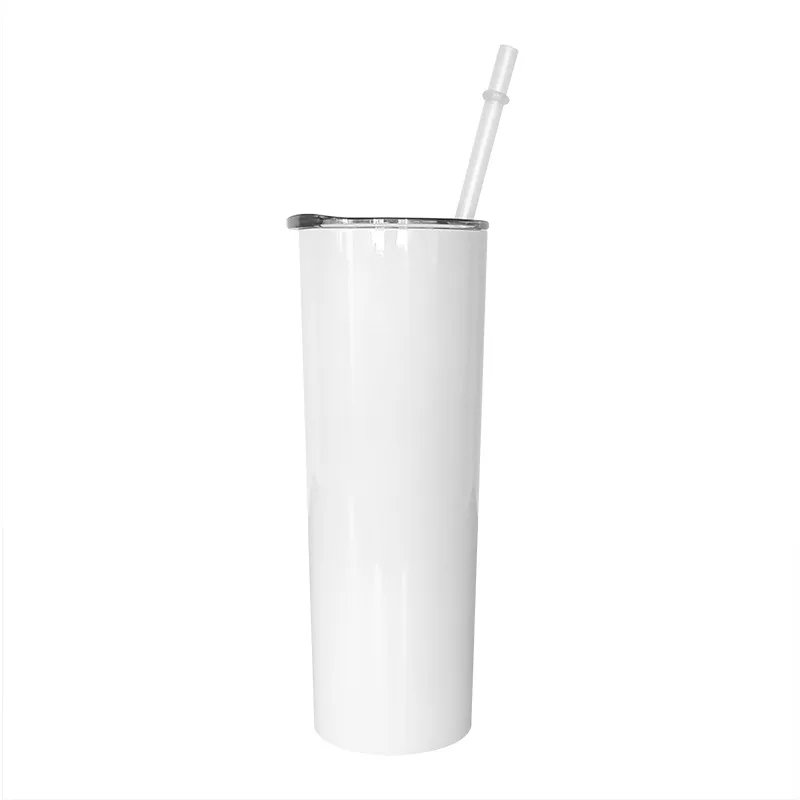 20OZ-30OZ Sublimácia rovný pohárik prázdny z nehrdzavejúcej ocele pohárik DIY šálka Izolácia Izolácia automobil COFE CUP GIF