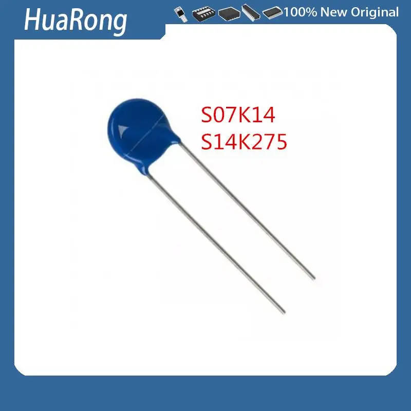 20pcs/lot S07K14 EPCOS B72207S 140K101V57 7D220 22V 7MM S14K275 B72214S271K101 275V 4500A 14 mm