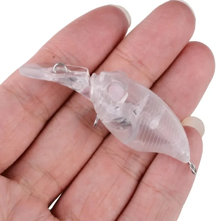 20pcs nenatretý rybársky návnada v krku 4,6 g /5g Topwater Wobbler Jig návnada kľuka