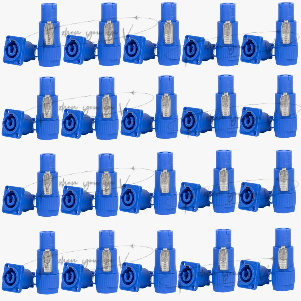20pcs PowerCon Connector Samec Plug /Socket NAC3FCA NAC3FCB NAC3MPA AC kábel 20A 250V Adaptér napájacie