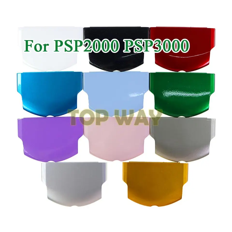20pcs viacfarebná batéria Slim zadný kryt pre puzdro pre PSP 2000 Náhradné plastové ochranné puzdro pre sériu PSP 2000 PSP 3000