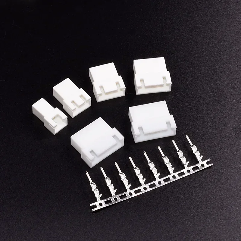 20pcs xh2.54 TJC3 Ženský konektorový kryt 2,54 mm rozstup 2p/3p/4p/5p/6p/7p/8p/9p/10 pin xh xh vzduchová dokovacia zátka plastová plastová škrupina
