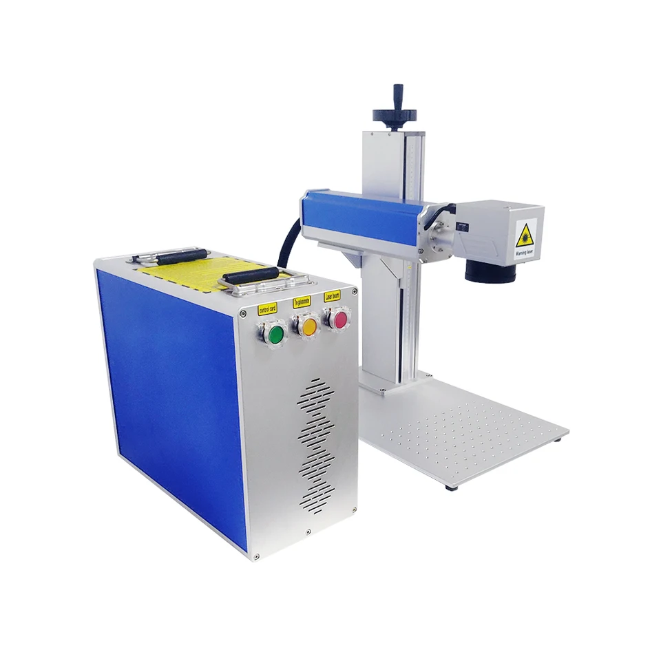 20W/30W/50W/70 W/100 W vláknité laserové označenie Gravírovanie rezného stroja na kov a plast