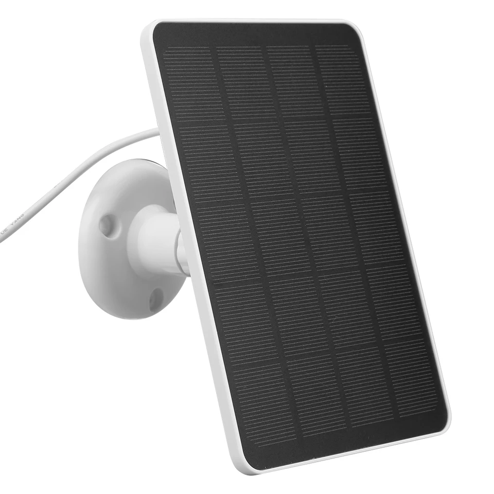 20W solárna súprava na panel s trojmetrovým nabíjacím drôtom prenosný solárny panel 360 Otáčanie pre fotoaparát s kruhovým svetlome