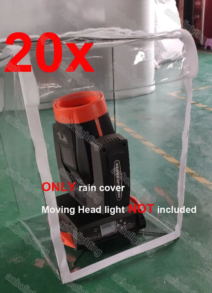 20x DJ Disco Movinghead Sharpy Pohybujúca sa svetlá lúča 230W 7R Outdoor Rain Cover Beam 230 7R DJ Disco LUCI LED DISCOTECA DMX